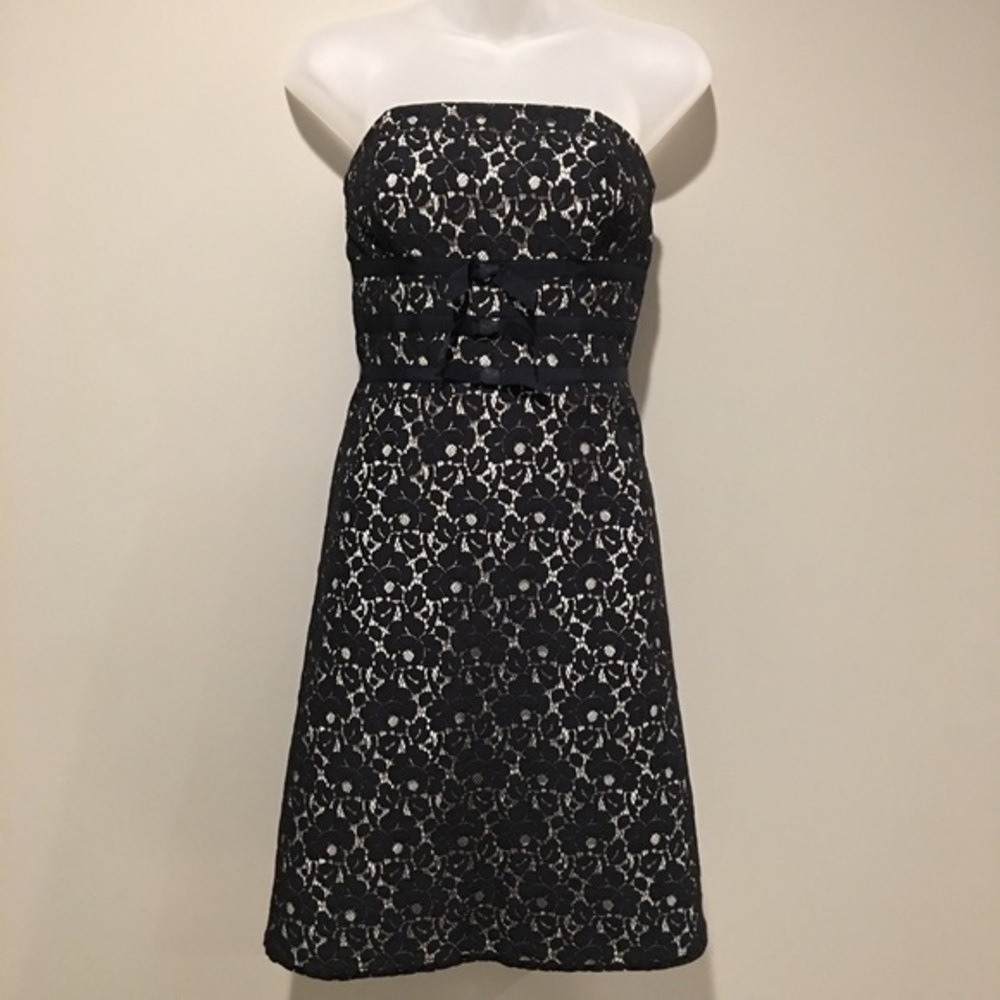 White House Black Market Strapless Dress